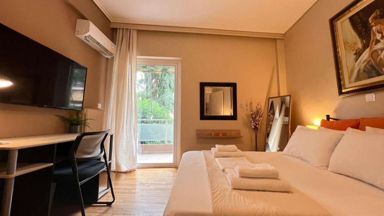 Koukaki Cozy Studio Retreat 1' From Metro Афины Экстерьер фото