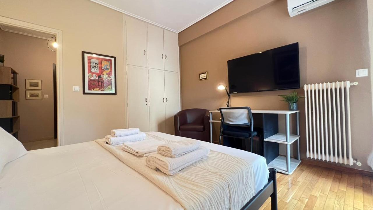 Koukaki Cozy Studio Retreat 1' From Metro Афины Экстерьер фото